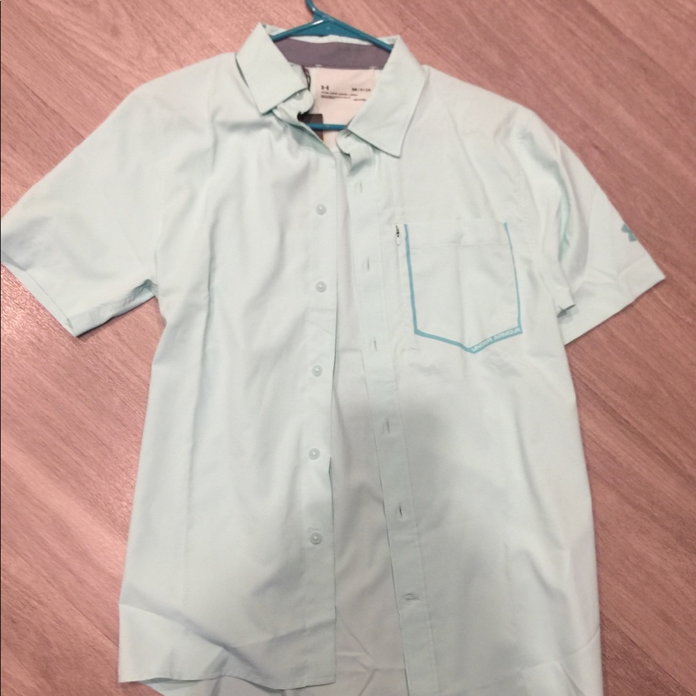 NWT Under Armour bottoms down shirt sz S